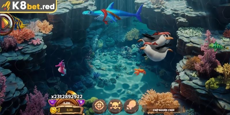 Bắn Cá KA - Sảnh Game Săn Thưởng Đỉnh Cao Tại K8bet 3 Trải nghiệm game Pirate Fishing