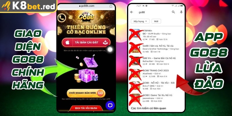 Link Go88 Bị Làm Giả: Cách Nhận Biết Và Phòng Tránh An Toàn 1 Link Go88 bị làm giả ảnh hưởng đến quyền truy cập tài khoản của người chơi